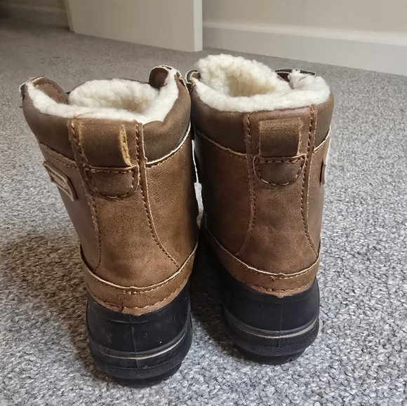 London Fog Little Kids Winter Water Boots Size 7 Good Pre-loved Condition - Picture 3 of 9